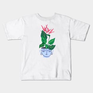 Strelitzia houseplant Kids T-Shirt